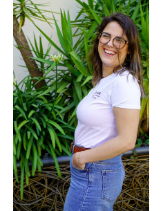 Camiseta BE BOLD mujer/blanco 2