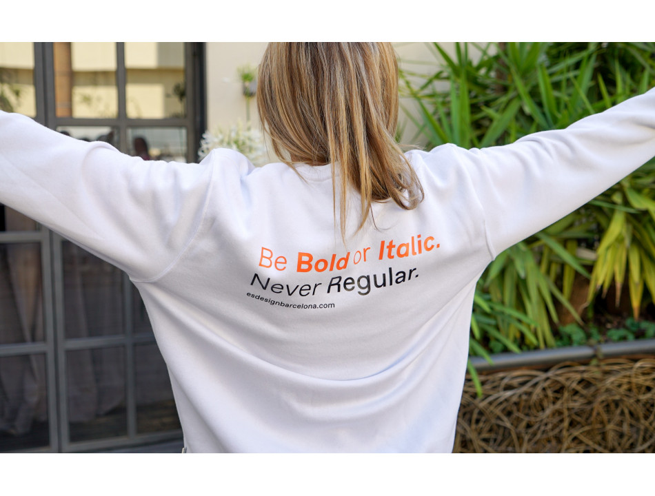 Sudadera BE BOLD unisex