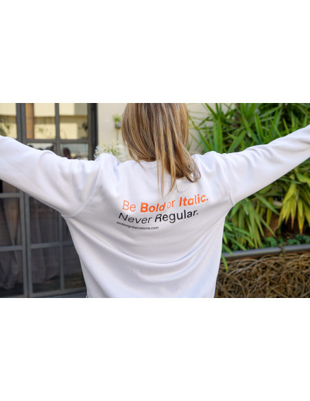 Sudadera BE BOLD unisex