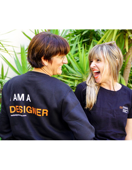 Sudadera I AM A DESIGNER unisex