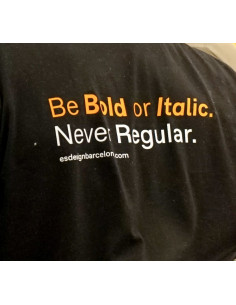 Camiseta BE BOLD mujer/negro 2