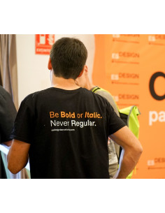 Camiseta BE BOLD hombre/negro 2