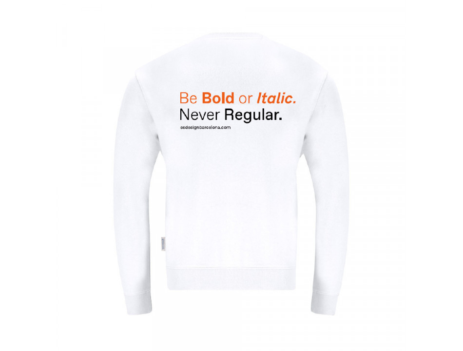 Sudadera BE BOLD unisex