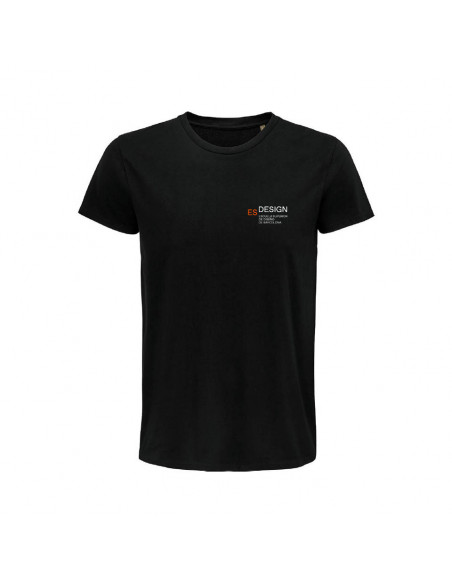 Camiseta I AM A DESIGNER hombre/negro