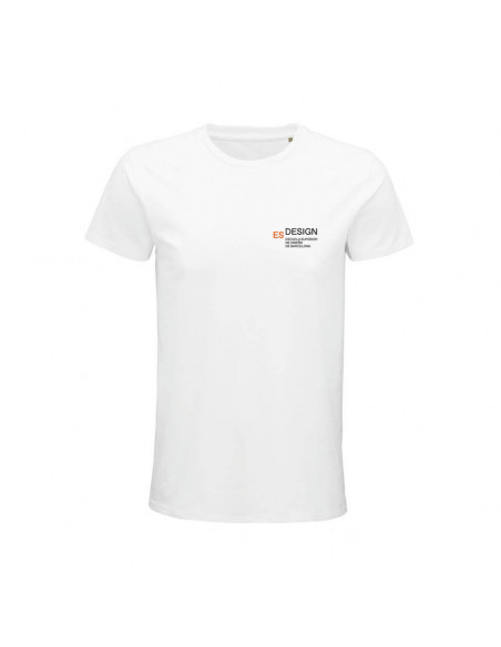 Camiseta I AM A DESIGNER hombre/blanco