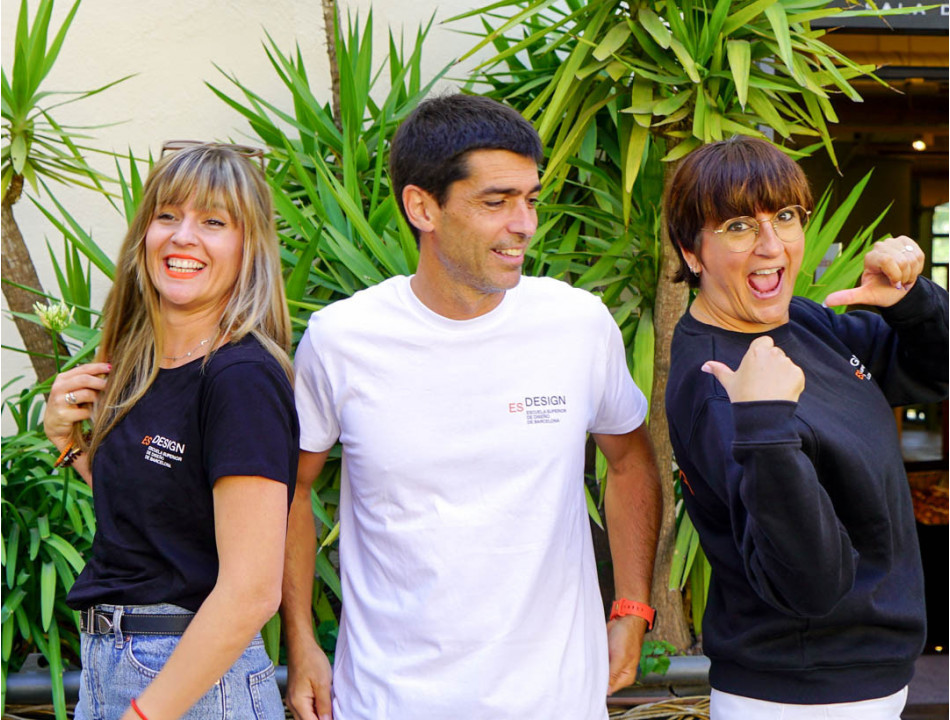 Camiseta I AM A DESIGNER mujer/negro