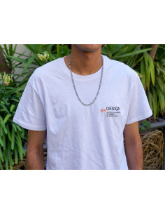 Camiseta I AM A DESIGNER hombre/blanco 2